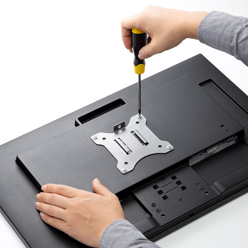 モニターアーム（2画面・デュアル・水平・多関節・液晶・クランプ式・グロメット式） CR-LA2002 サンワサプライ