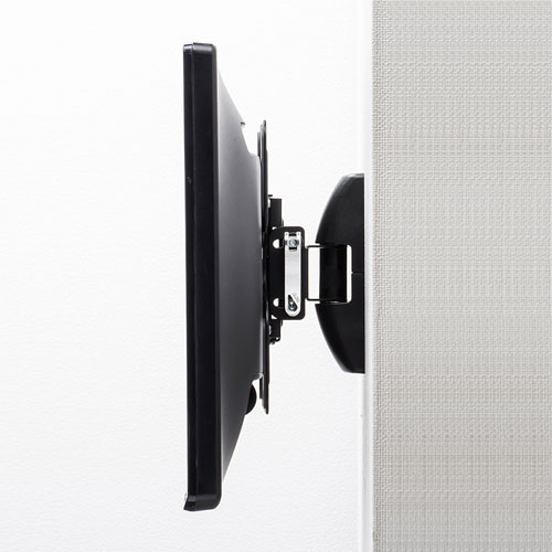 壁掛け金具（モニター・テレビ・角度調整・VESA・上下・左右・薄型・27～43インチ目安・おすすめ）CR-LA206 サンワサプライ