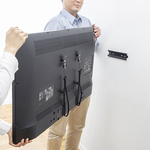 壁掛けテレビ金具（テレビ・スリム・薄型・ディスプレイ・42型まで対応） CR-LA207 サンワサプライ
