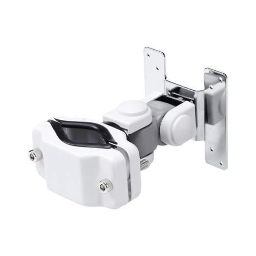 モニターアーム(ポール取付け・VESA規格・75×75mm・100×100mm対応・2関節)サンワサプライ CR-LA353