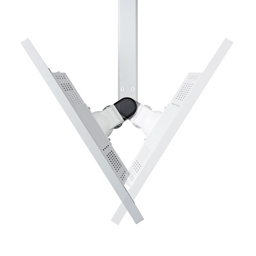 訳あり 新品】支柱取付け水平ロングモニタアーム CR-LA361 | 激安通販