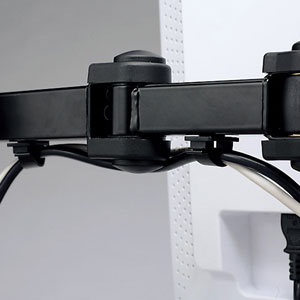 モニターアーム（デュアルシステムアーム・キーボード台) サンワサプライ CR-LA601