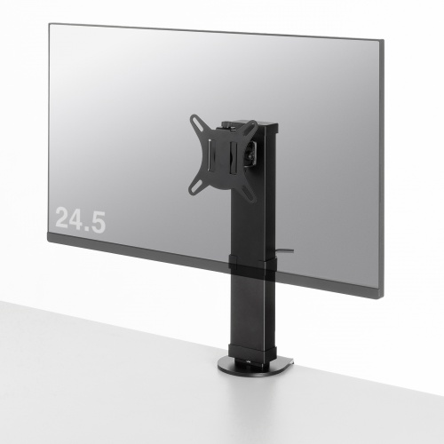 モニターアーム（クランプ・ディスプレイアーム・1画面・最大32インチ・高さ調整対応・耐荷重8kg・ケーブルホルダー付・机固定・ボルト固定対応）