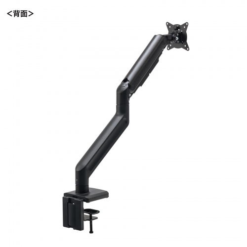 モニターアーム（32インチ対応・高耐荷重・最大49インチ対応・8～20kg対応・クランプ/グロメット固定対応・ブラック）