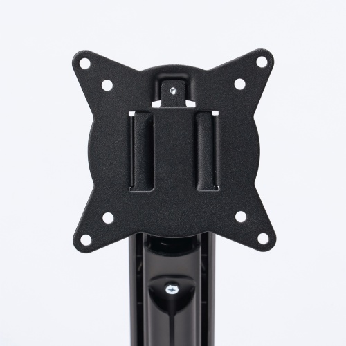 モニターアーム（32インチ対応・高耐荷重・最大49インチ対応・8～20kg対応・クランプ/グロメット固定対応・ブラック）