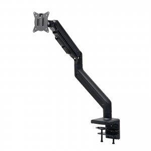モニターアーム（32インチ対応・高耐荷重・最大49インチ対応・8～20kg対応・クランプ/グロメット固定対応・ブラック）