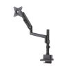 モニターアーム（ディスプレイアーム・ガススプリング・薄型クランプ・耐荷重1から9kg・32インチまで対応・ブラック）