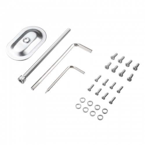 モニターアーム（デュアル・2画面・薄型クランプ・32インチ対応・ガススプリング式・耐荷重1～9kg・ブラック）