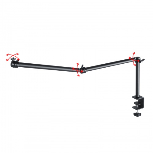 カメラマウント（クランプ・3関節タイプ） CR-LACAM7 サンワサプライ