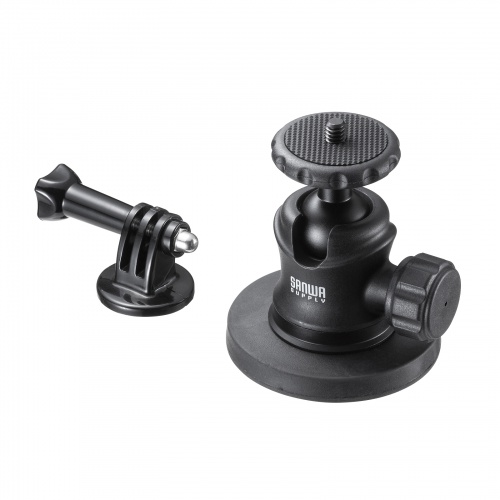 カメラマウント（マグネット・カメラ固定・マグネットベース・角度調整・ボールジョイント搭載）