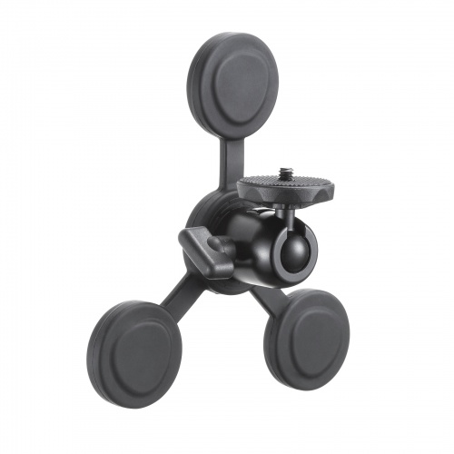 カメラマウント（マグネット・カメラ固定・マグネットベース・角度調整・ボールジョイント搭載・平面・球面用）