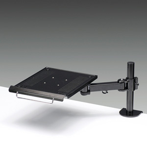 【アウトレット･訳あり・セール】ノートパソコンアーム（クランプ・角度調節・ポール・机・リモートワーク）