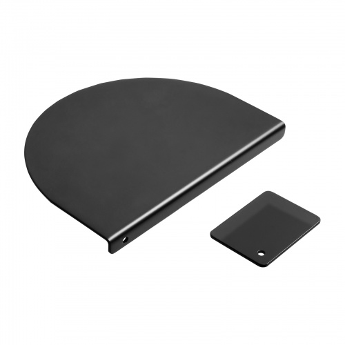 モニターアーム補強プレート（クランプ式モニタアーム用・スチール製・傷防止・デスク保護・ブラック）CR-LAPLT1BK