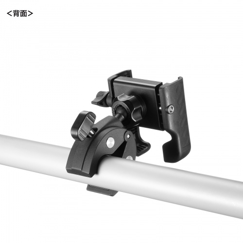 スマホホルダー（台車・カート用・自転車・iPhone・スマートフォン対応固定ホルダー）