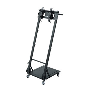 テレビスタンド(折りたたみ・耐荷重10kg・VESA対応・キャスター付き