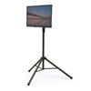 テレビスタンド（三脚式・簡易・高さ調整・ブラック・～42型まで・折りたたみ・持ち運び）