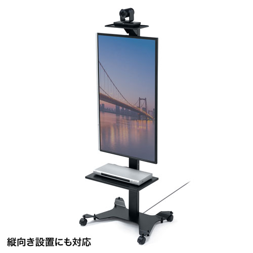 カメラ台付きディスプレイスタンド（20型～42型程度対応） CR