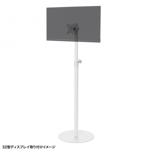 テレビスタンド｜ロータイプ・高さ調整・角度調整・小型・床置き型