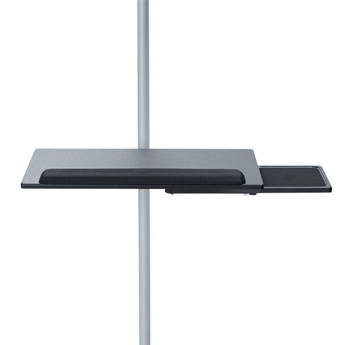 【アウトレット･訳あり・セール】キーボード台・CPUスタンド付き液晶モニタスタンド