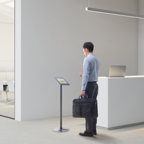 iPadスタンド（セキュリティボックス付き・ハイタイプ・鍵付き） CR-LASTIP31 サンワサプライ