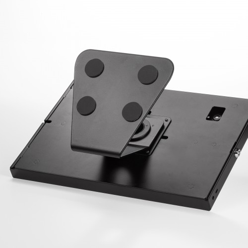 スタンド付きケース（iPad用・スチール製・VESA75×75mm対応・ブラック） CR-LASTIP34BK