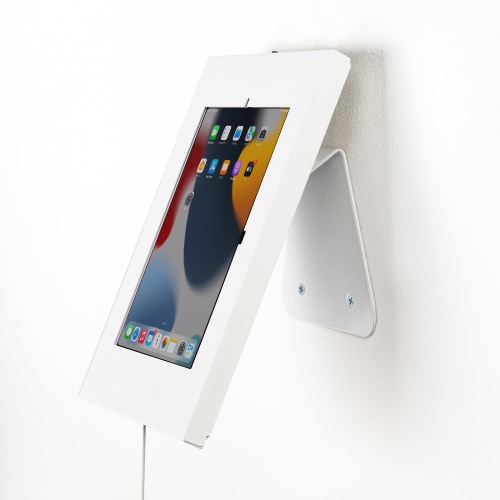 スタンド付きケース（iPad用・スチール製・VESA75×75mm対応・ホワイト） CR-LASTIP34W