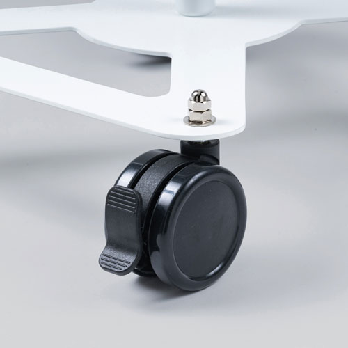 タブレットスタンド（iPad・アーム・回転・角度・高さ・移動・キャスター）CR-LASTTAB16W サンワサプライ