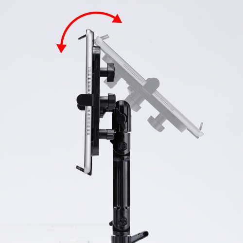 クランプ式タブレットアーム（デスク取付け用・7～11インチ対応・4関節・フレキシブルアーム・iPad対応）CR-LATAB14N