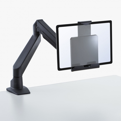 iPad・タブレット用取付けホルダー（9～12インチ対応・VESA） CR-LATAB20BK サンワサプライ