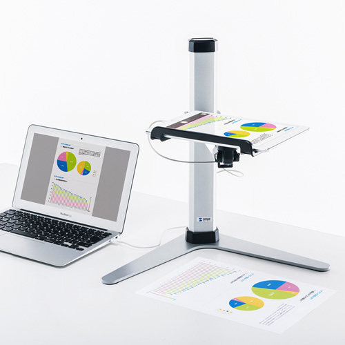 SANWA　iPad　タブレットステージ　CR-LATAＢ25 iPad・タブレットステージ（スタンドタイプ・7～13インチ対応） CR