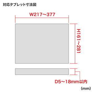 iPad・タブレット用アーム（9.7～13インチ対応）