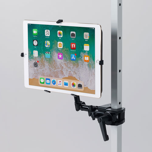 iPad・タブレット用支柱取付けアーム（9.7～13インチ対応）