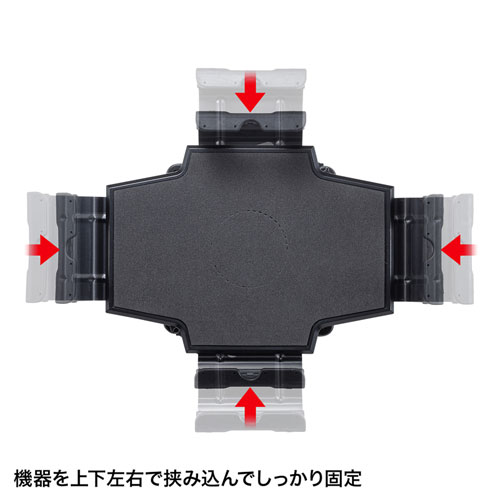 厚さ30mm対応iPad・タブレット用鍵付きVESA取付けホルダー