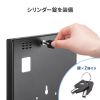 タブレット セキュリティケース（iPad・Galaxy・Tab・タブレット・12.9インチ・13インチ・鍵付き・タブレットケース・盗難防止・VESA対応・タブレットホルダー・タブレット固定）