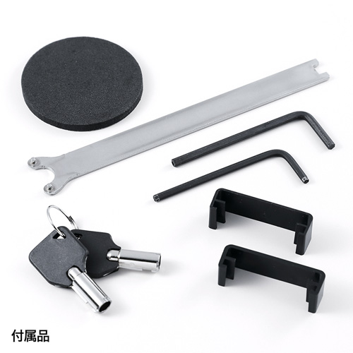 タブレットPC用アーム（2本アーム・角度調整・クランプ式）