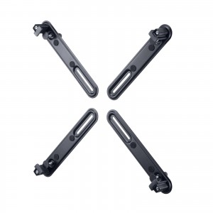 モニターアーム（VESA非対応・モニター用・マウントホルダー・VESA穴無し用・アダプタ・13~32インチ用・耐荷重10kg）