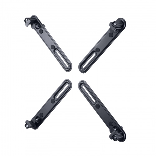 モニターアーム（VESA非対応・モニター用・マウントホルダー・VESA穴無し用・アダプタ・13~32インチ用・耐荷重10kg）