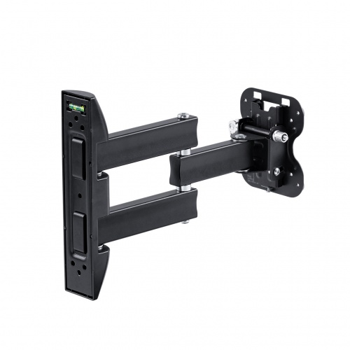 モニターアーム（壁掛け金具・40インチ・液晶モニター・左右角度調整・25kgまで対応・ブラック）