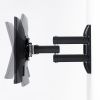モニターアーム（壁掛け金具・40インチ・液晶モニター・左右角度調整・25kgまで対応・ブラック）