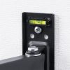 モニターアーム（壁掛け金具・40インチ・液晶モニター・左右角度調整・25kgまで対応・ブラック）