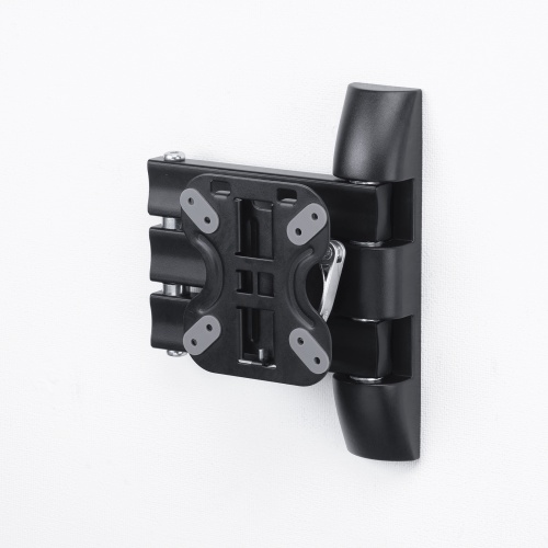 モニターアーム（壁掛け金具・40インチ・液晶モニター・左右角度調整・25kgまで対応・ブラック）