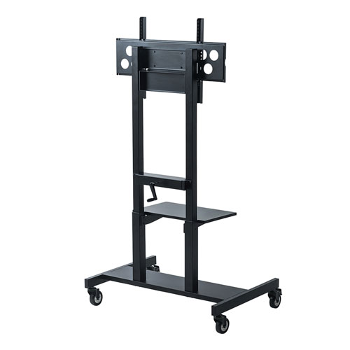 テレビスタンド｜キャスター・ハイタイプ・高さ調整・角度調整・65/75インチ対応