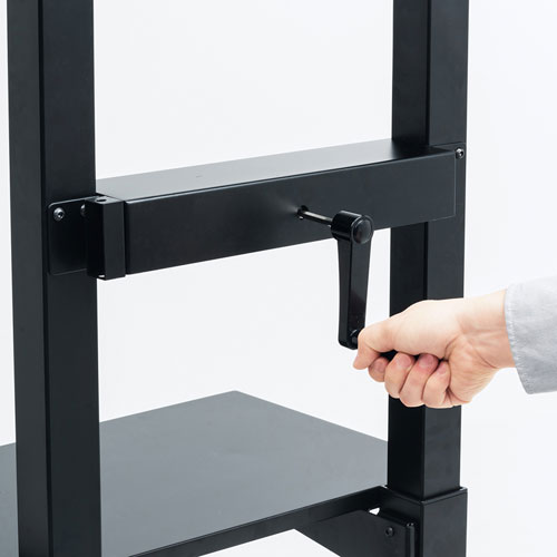 テレビスタンド｜キャスター・ハイタイプ・高さ調整・角度調整・65/75インチ対応