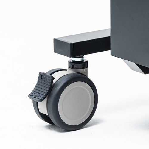 ディスプレイスタンド（機器収納可能・耐荷重60㎏・キャスターつき・32型/40型/43型/49型/50型/52型/55型/58型/60型/65型対応）