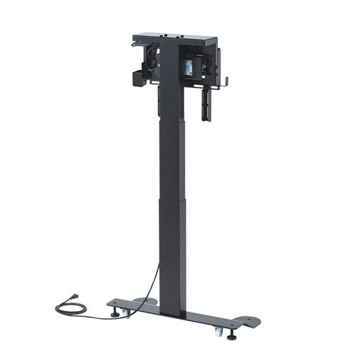 ディスプレイスタンド（壁寄せ・32～40型対応・電動昇降）