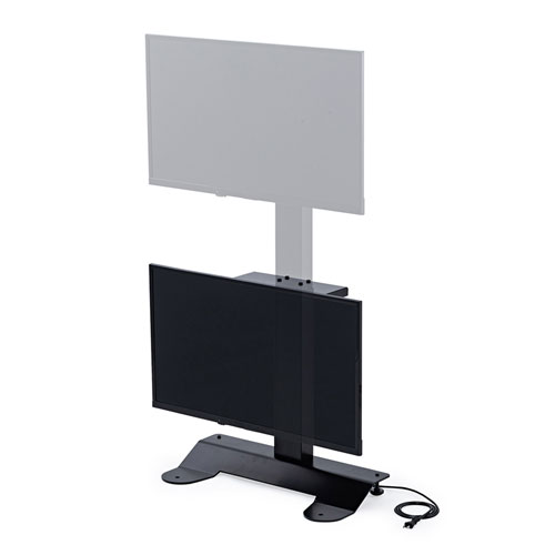 ディスプレイスタンド（壁寄せ・32～40型対応・電動昇降）