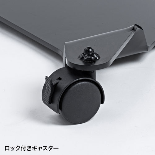 ディスプレイスタンド（32～40型対応・電動昇降・キャスター付き）