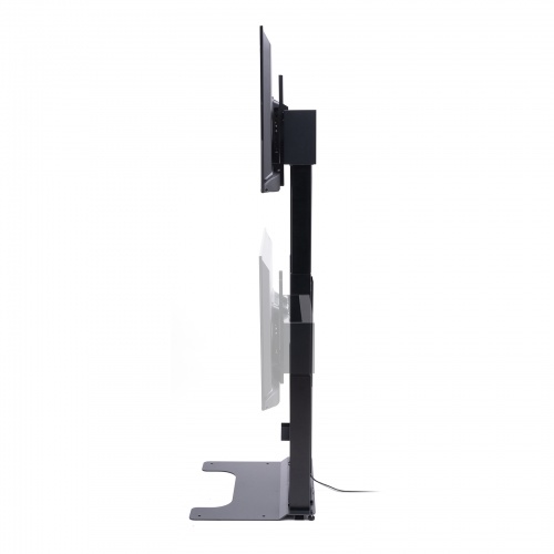 テレビスタンド（壁寄せ・会議用・電動昇降・ディスプレイスタンド・60型～86型対応・高位置仕様・リモコン操作） CR-PL54BK サンワサプライ