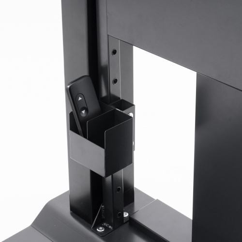 テレビスタンド（壁寄せ・会議用・電動昇降・ディスプレイスタンド・60型～86型対応・高位置仕様・リモコン操作） CR-PL54BK サンワサプライ