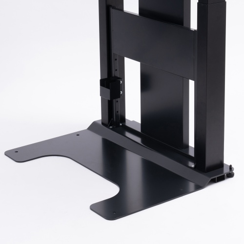 テレビスタンド（壁寄せ・会議用・電動昇降・ディスプレイスタンド・60型～86型対応・高位置仕様・リモコン操作） CR-PL54BK サンワサプライ